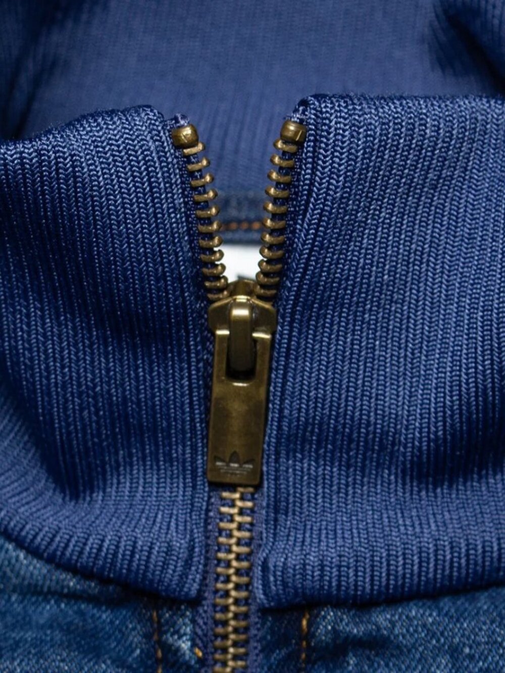 adidas Originals Firebird Denim Track Jacket Women's size XL - Picture 5 of 7